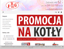 Tablet Screenshot of grobelny-pleszew.com.pl
